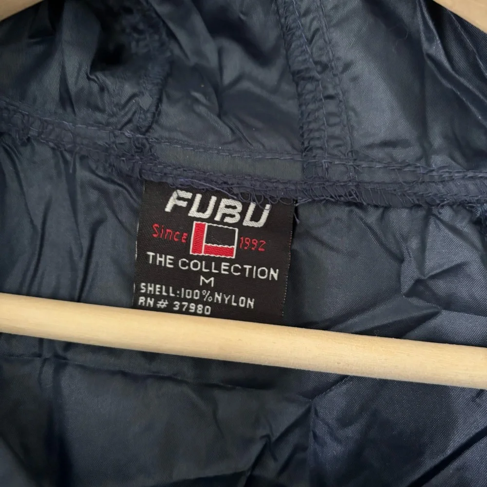 Vintage 90’s FUBU pullover windbreaker unisex NWT